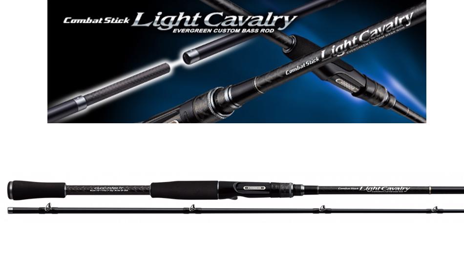 EVERGREEN LIGHT CAVARLY CLCC-71MH BAITCAST 216cm 7-35gr