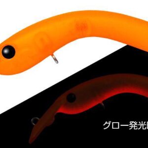 EVERGREEN BRUCO 50 5cm 2.6gr #38 MATT CLEAR ORANGE RED GLOW