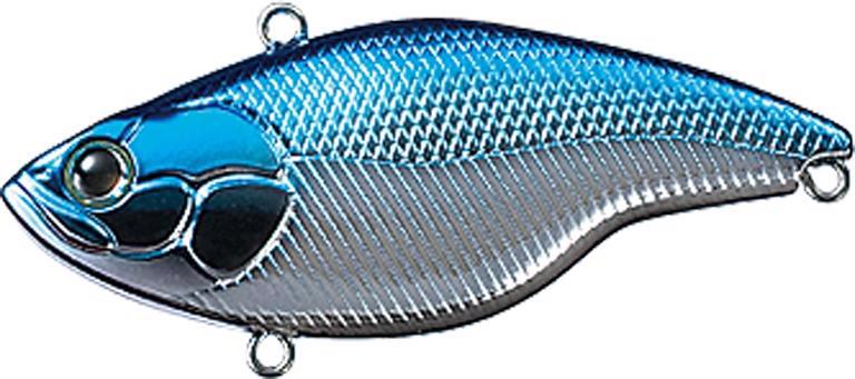 EVERGREEN BUZZ BEATER TUNGSTEN 7.2cm 20gr #93 BLUE BACK CHROME